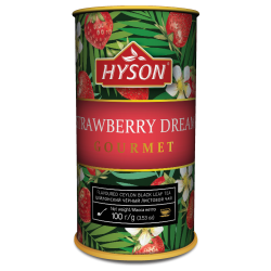 Hyson Herbata Czarna Truskawkowy Sen duże liście 100g (OPA)